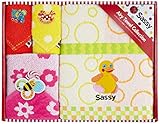 Sassy バスタオルセットフォーパック/バブルダックホワイト/SA3320【お風呂・プール】【ギフト】NZSA90704