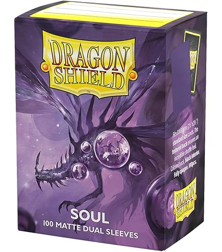 4箱セット ドラゴンシールド デュアルスリーブ スタンダードサイズ パープル Amazon | AT-11809 ドラゴンシールド カードスリーブ マット
