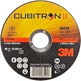 3M Cubitron II Cut-Off Wheel T1, Ceramic Grain, 4-1/2 Diameter x 0.045 Width, 60 Grit, 7/8 Center Ho