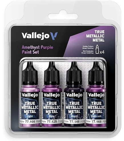 Amazon | Vallejo - 古代銅ペイントセット | トゥルーメタリックメタル