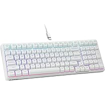 Amazon | e元素ゲーミングキーボードZ-99 シルバーウッド軸メカニカル