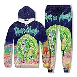 SM-rick and morty SWEATER ユニセックス・アダルト ボーイズ ガールズ レディース メンズ