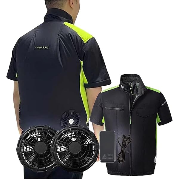 [BEMOKURI] 空調作業服 ベスト バッテリーセット Amazon.co.jp: [BEMOKURI] 空調作業服 ベスト ファンバッテリー