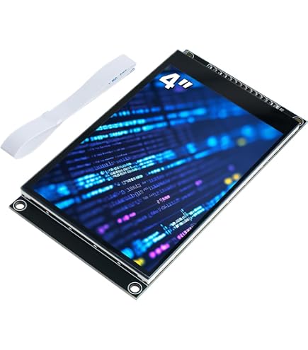 Produktbild von Hosyond 3,5 Zoll IPS Touchscreen 320x480 – SPI, ST7796U, Für Arduino R3/Mega2560, ESP32, STM32, Mit FPC Und Gehäuse