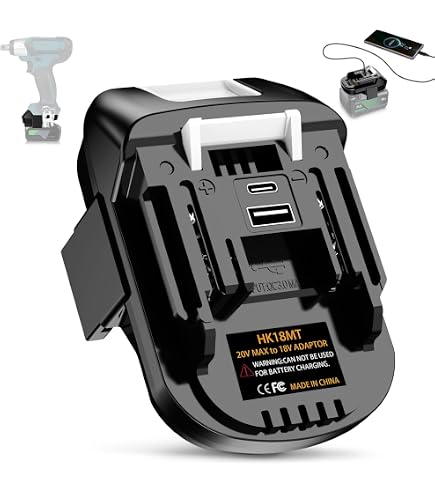 Amazon.co.jp: マキタ 18Vバッテリー 変換アダプター スナップオン