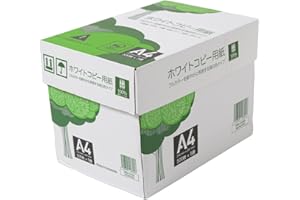 エイピーピー・ジャパン(APPJ) APP 高白色 ホワイトコピー用紙 A4 白色度93% 68g紙厚0.09mm 2500枚(500枚×5冊) PEFC認証 (2500, A4 普通紙)