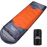 Cozyone 寝袋 シュラフ 封筒型 軽量 保温 210T防水 コンパクト アウトドア キャンプ 登山 車中泊 防災用 丸洗い可能 快適温度-5度-25度 950g 1.4kg 1.8kg 春用 夏用 秋用 冬用