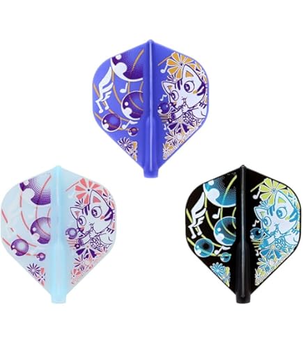 COSMO DARTS フライト Fit Flight AIR ティアドロップ パープル 3枚入り 9jupf8b 000000039180_7FKEuNQ.jpg