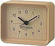 【Amazon.co.jp 限定】リズム(RHYTHM) 置き時計 ブラウン 7x8.7x3.8cm オリジナル 4SE555AZ06