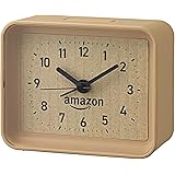 【Amazon.co.jp 限定】リズム(RHYTHM) 置き時計 ブラウン 7x8.7x3.8cm オリジナル 4SE555AZ06