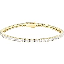 Amazon.co.jp: KRKC&CO テニスブレスレット シルバー925