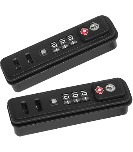 Amazon.co.jp: [トゥミ] 0062 TSA LOCK(TSAロック) ロゴ白 ブラック