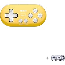 (未使用･未開封品)8bitdo Zero 2 ゲームコントローラー Bluetooth ワイヤレス Windows Android macOS RaspberryPi Steam イエロー Edition Amazon.com: 8Bitdo Micro and Zero 2 Bluetooth Mini