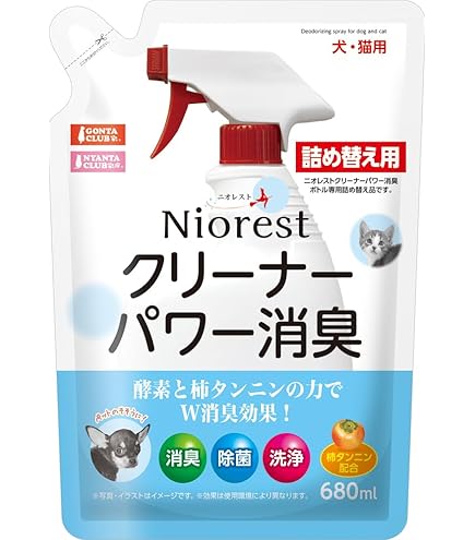 Amazon.co.jp: ニオレストクリーナーしつけ＋消臭詰め替え用 680ml