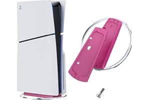 PS5 Slim/PS5 縦置きスタンド，For PlayStation 5 専用，転倒防止 地震対策 傷付き防止 放熱改善，ps5 スタンド，ps5 縦置きスタンド，ps5 slim スタン，ps5 周辺機器（ps5 本体全機種対応） (カーミン)