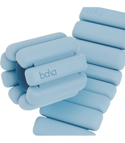 bala Bala Bangles 2個セット 水色 Bala Bangles Wrist & Ankle Weights for Women & Men (Charcoal