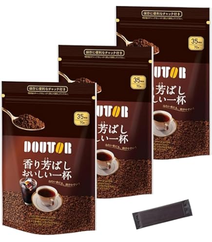 Amazon.co.jp: ドトールコーヒー 香り芳ばし おいしい一杯 180g瓶×12本