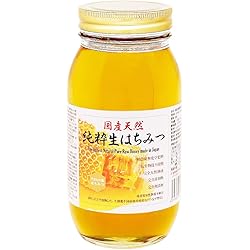 Amazon.co.jp: 国産純粋はちみつ 1kg 生はちみつ 非加熱 無添加 無農薬