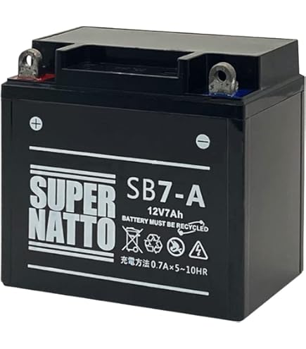 Amazon.co.jp: 台湾 YUASA ユアサ YB7-A-2 開放型バッテリー