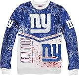 新しいYork Giants Mitchell & Ness NFL「in the stands "ヴィンテージクルースウェットシャツ