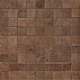 Samson 1005580 Genesisマットモザイク床と壁タイル、12 x 12インチ、Moka、1ピース