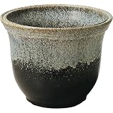 信楽焼　信楽BEST SELECTION　水鉢　白古窯変天　20号　全高48cm×幅60cm