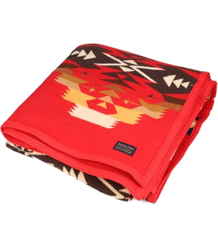 ペンドルトン チーフジョセフ ブランケット マルーン 203×163cm Amazon｜PENDLETON (ペンドルトン) チーフジョセフ ローブ