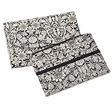 リバティプリント 母子手帳ケース（Theberton）（セバートン）ダークブラウン