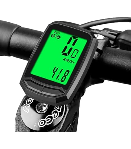 thumbnail image 2 of Hilceriy Bike Computer - Wired Bicycle Speedometer With Backlight, Auto Wake-Up, Calories, IPX6 Waterproof 2 of 11