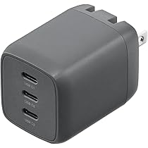 Amazon.co.jp: サンワダイレクト Type-C 充電器 PD対応 1ポート最大67W