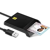 【最新進化版】 接触型 IC カードリーダーライタ ICカードリーダーライター 国税電子申告 e-Tax USB接続 パソコン地方税電子手続き等に対応 自宅で確定申告 USB接続 マイナンバーカード、住基カードに対応 (ブラック)