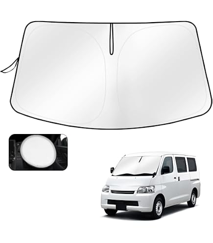 Amazon.co.jp: タウンエーストラック サンシェード 車 フロント 軽
