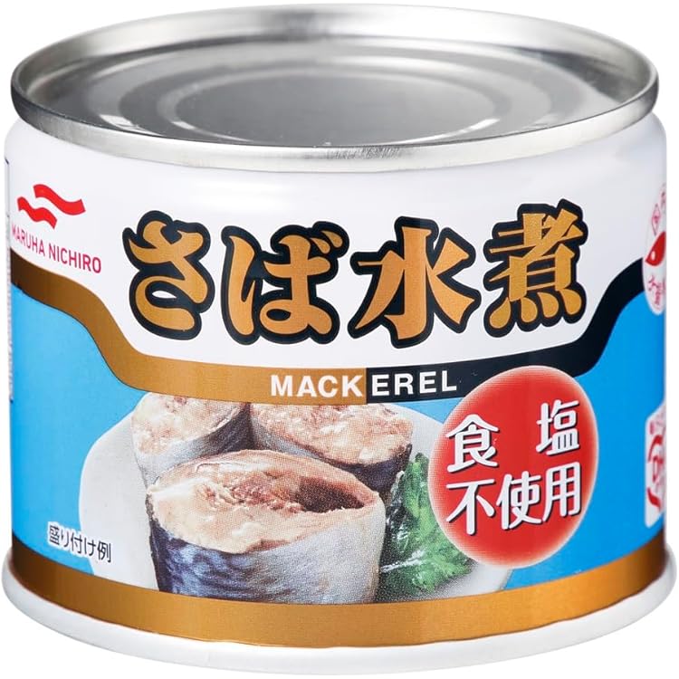 Amazon | 宝幸 サバ缶 日本のさば 水煮 190g | 宝幸 | 魚介の缶詰