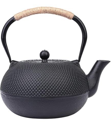 Amazon | Vexnar 鉄瓶 南部鉄器 1.8L 錆びにくい 直火可 IH対応 鉄分