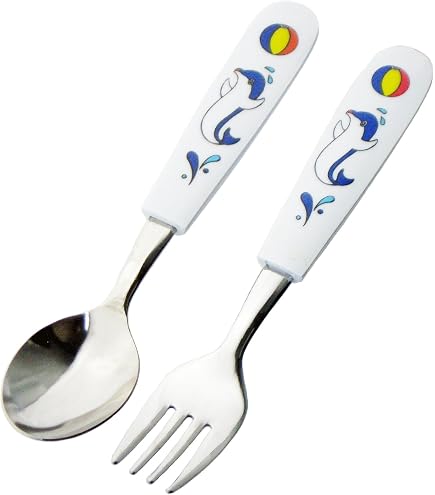 Amazon.co.jp: ナガオ 子供用 スプーン フォーク セット 13.8cm パンダ