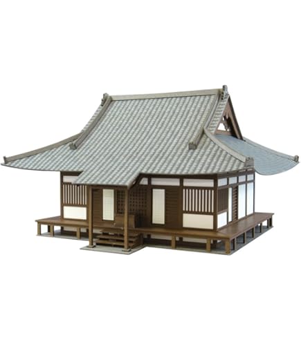 (未使用･未開封品)　さんけい 1/87 情景シリーズ 茅葺民家-1 MK05-07 ペーパークラフト og8985z 51Dn3TizY6L._UF350,350_QL50_.jpg