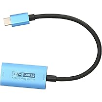 Renvmexy 4K 60Hz Type-C 3.1ビデオキャプチャカード Amazon.co.jp: タイプ C キャプチャ カードへの HD マルチ