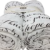 聖書Strong Jeremiah 29 : 11 | Best Muslin Babyおくるみブランケットギフトセット| 100 %コットンReceiving Blankets | Extra La