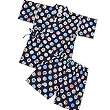 子供 甚平 キッズ ベビー 男の子 夏物 夏祭り fo-jinb 80cm No.03