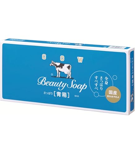 Amazon | カウブランド 青箱 バスサイズ 130g×6個入 石鹸 ジャスミン調