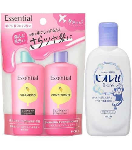 Amazon | 【ミニセット2個】エッセンシャル シャンプー