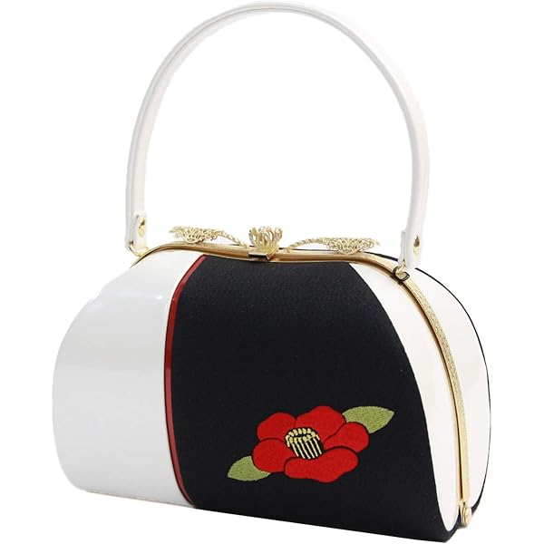 Amazon | [ブリリアントピース] 日本製 成人式 振袖用 合皮バッグ