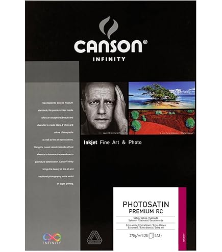 canson キャンソン インフィニティ　A3ノビ A3+ Amazon.co.jp: キャンソン 写真用紙 インフィニティ フォトアート HD