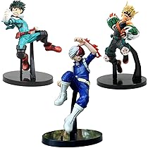 僕のヒーローアカデミア フィギュアセット(緑谷出久、爆豪勝己、轟焦凍) Amazon.co.jp: 轟焦凍 とどろきしょうと 爆豪勝己 ばくごうか