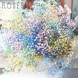 ＭＩＸカラーのかすみ草の花束　誕生日や記念日の特別な贈り物に
