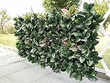 人工トピアリー生垣 プライバシーフェンス 植物のパネル アウトドアとインドア両方、庭や裏庭と家の装飾に適しています。 12 PC Pack B06XGVBPL7