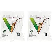 HARIO(ハリオ) V60ペーパーフィルター02 W ホワイト 1-4杯用 日本製 VCF-02-100W 200枚入り