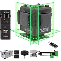 Amazon | SOZOKI レーザー墨出し器セット 3x360°フルライン 電子