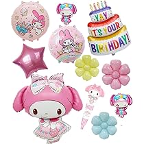 Amazon | Wpunwen可愛い キャラクターアニメ 風船 誕生日 飾り付け