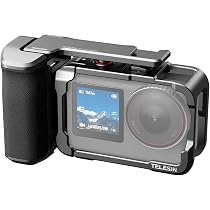 Amazon | TELESIN公式 DJI Osmo Action 6 用 グリップキット アルミ